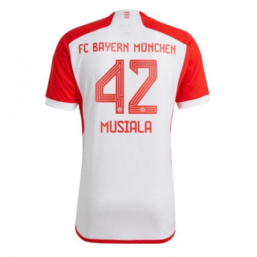 Bayern Munich Jamal Musiala #42 Domaci Dres 2023-24 Kratak Rukav